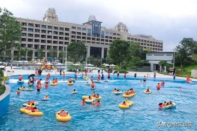 廣州云嶺湖園林式泡池自助早晚泡鳥(niǎo)巢養(yǎng)生湯泉親子戲水池