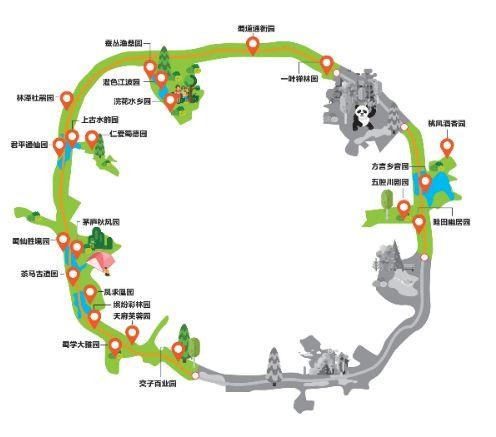成都錦城綠道二期夢(mèng)幻效果圖搶先看：田園SPA了解一下！