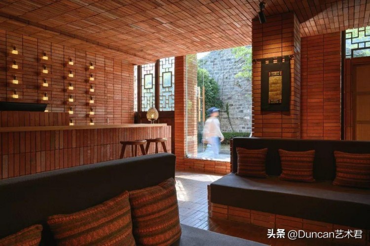 泰合璽南京老門東SPA館：老城區(qū)的紅磚建筑兩種文明的共性！