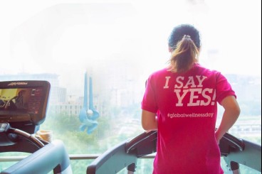 濟南香格里拉&lululemon共度全球健康日同尋健康生活