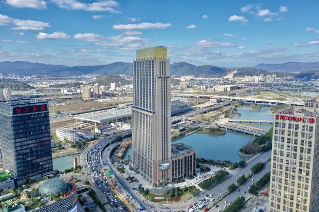 高鐵新城崛起一座酒店新地標(biāo)——溫州君廷酒店正式開(kāi)業(yè)