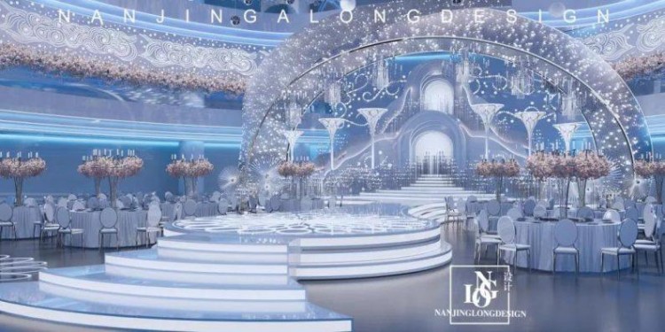 婚禮堂發(fā)布：阿龍設計！軟裝800萬淮安鼎立國際大酒店