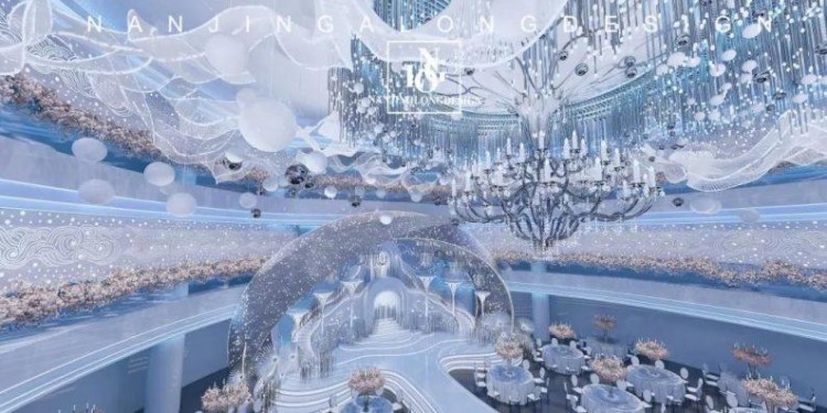 婚禮堂發(fā)布：阿龍設計！軟裝800萬淮安鼎立國際大酒店
