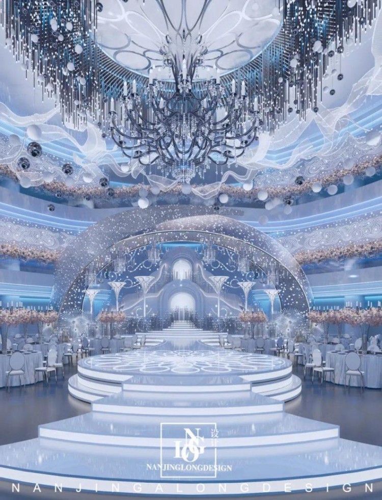 婚禮堂發(fā)布：阿龍設計！軟裝800萬淮安鼎立國際大酒店