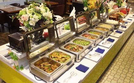 「保定金海湯泉」69.9元搶2大1小門票~溫泉汗蒸自助餐