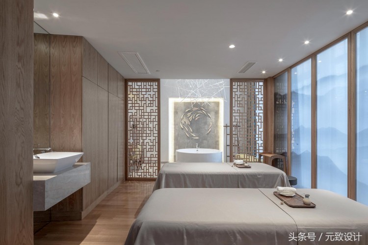 利用榫卯工藝也能設(shè)計(jì)出清新的美容SPA會(huì)所
