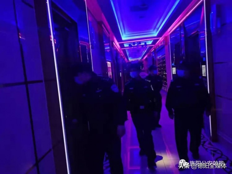 一晚上抓了12人！警方突擊檢查德陽多個(gè)娛樂場所旅館足浴店茶樓
