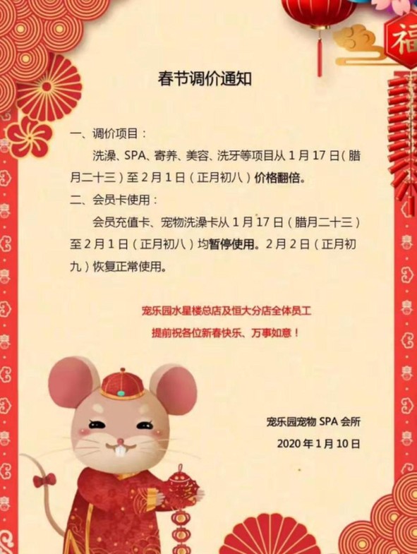 春節(jié)常德寵物市場消費升溫寄養(yǎng)美容要趁早