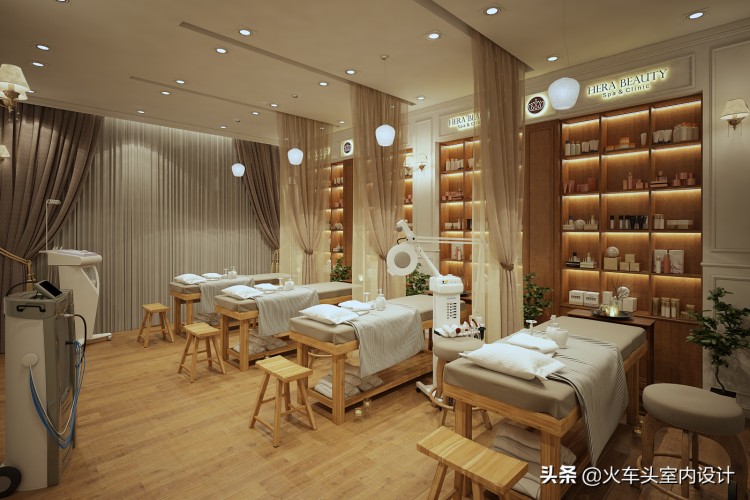 「最新2021美容spa合集」網(wǎng)紅休閑極簡(jiǎn)輕奢2021美容美發(fā)spa美甲