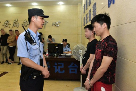 滁州警方夜盤
