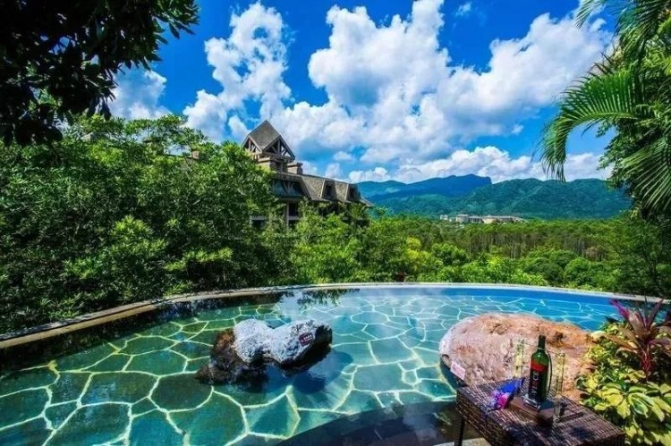 增城香江健康山谷溫泉美食套票兩大一小露天養(yǎng)生溫泉+自助晚餐