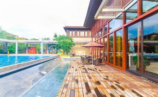 「人均不到￥80」珠光御景溫泉美食酒店隨你浪！溫泉SPA+自助晚餐+精美下午茶+桌球+乒乓球！