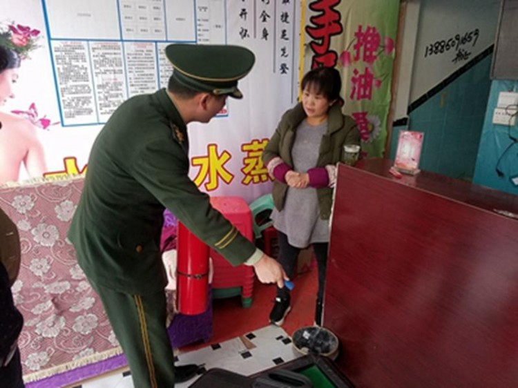 黔西南州消防支隊(duì)開(kāi)展汗蒸足療場(chǎng)所專項(xiàng)消防安全檢查