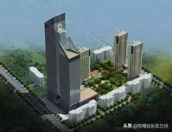 蘭州十大高樓第一高樓很多蘭州人都不知其名