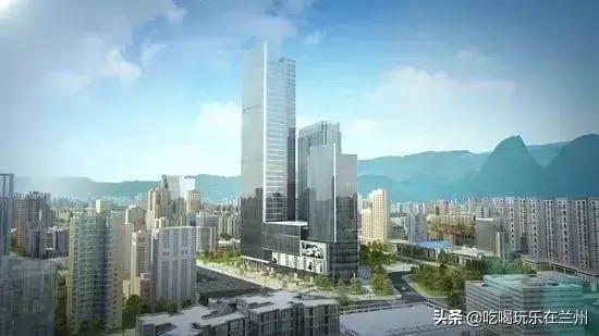蘭州十大高樓第一高樓很多蘭州人都不知其名