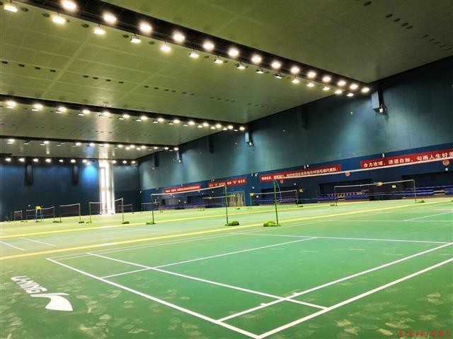 湖北最大體量羽毛球館開館試運營可供國家隊集訓(xùn)可承接國際賽事